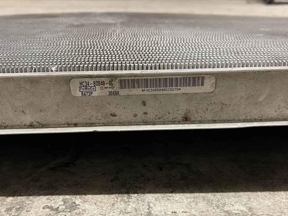 2017-2019 FORD F250 F350 6.7L DIESEL SUPERDUTY RADIATOR W/ HOSES OEM *BENT*