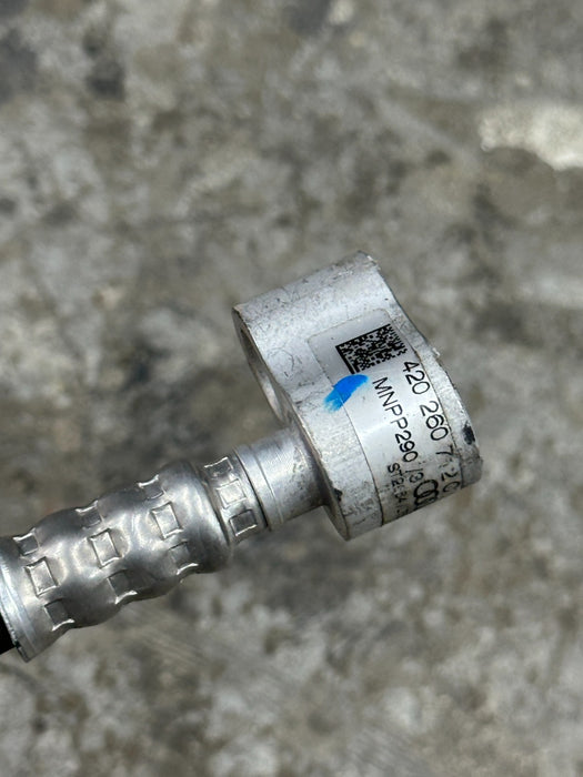 2012 2013 2014 AUDI R8 5.2L V10 AC A/C LINE HOSE 420 260 712 C