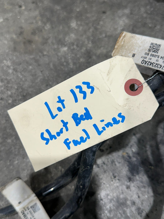 2017-2019 FORD F250 F350 F450 6.7L DIESEL SHORT BED FUE LINES OEM