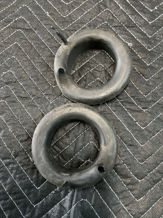 2017 HYUNDAI GENESIS COUPE RUBBER SPRING ISOLATOR PAIR OEM