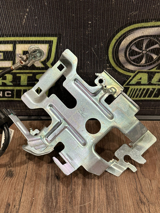 2010 NISSAN 370Z NEGATIVE GROUND BATTERY CABLE W BRACKET OEM 24080 JK60A