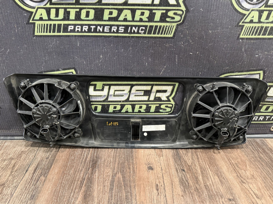 2014 PORSCHE 911 TURBO S 991 REAR ENGINE COOLING FAN ASSEMBLY OEM 99150458390