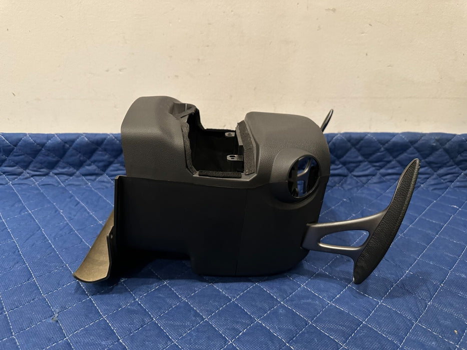2015 NISSAN 370Z NISMO STEERING COLUMN COVER TRIM W/ PADDLE SHIFTERS OEM L 77