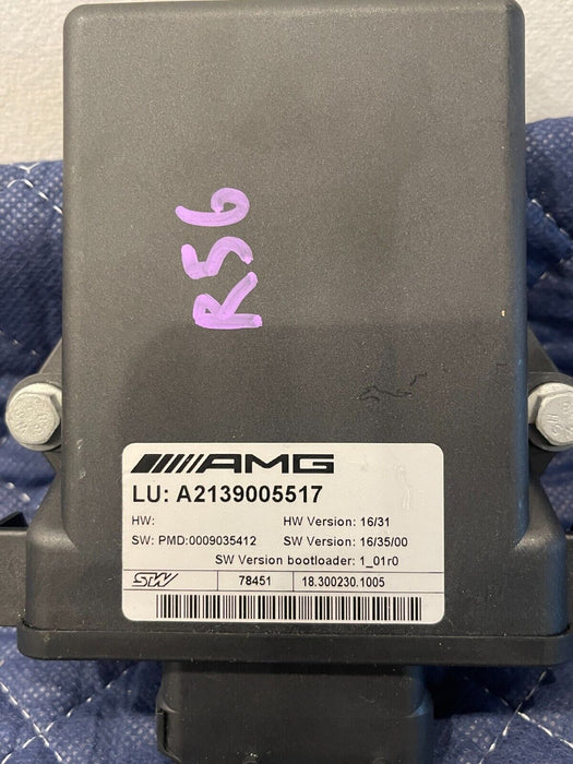 2019 MERCEDES-BENZ E63S AMG ACTIVE ENGINE SUPPORT CONTROL COMPUTER MODULE OEM