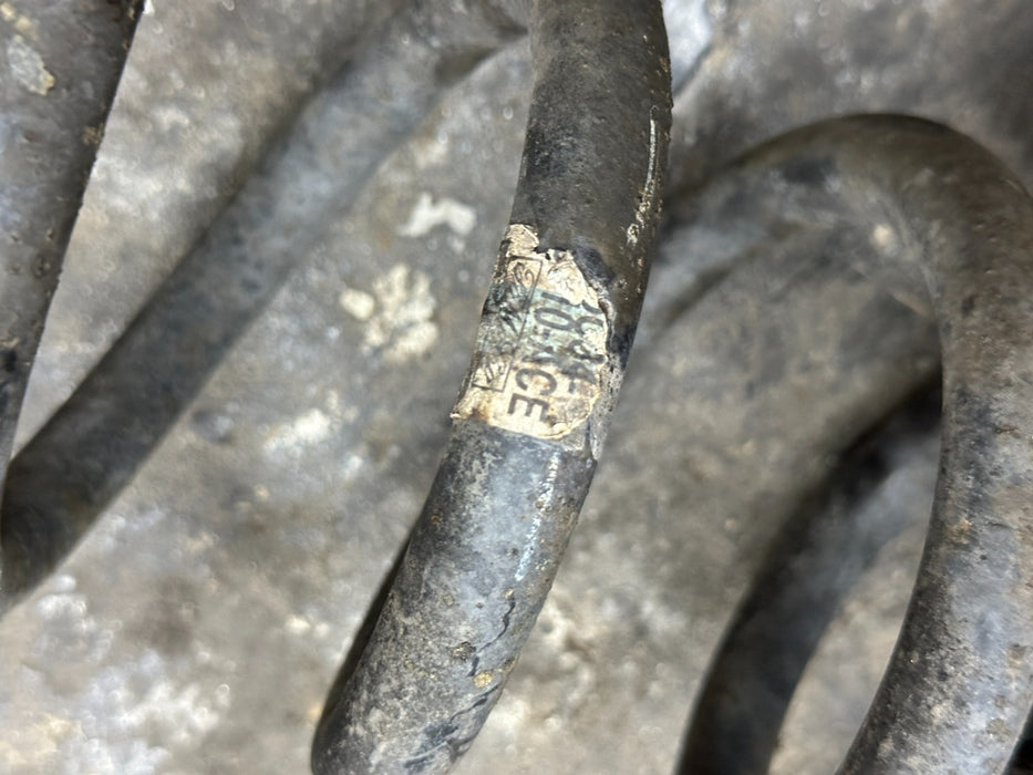 2017 2018 2019 FORD  F350 6.7L DIESEL DUALLY FRONT RIGHT SPRING OEM