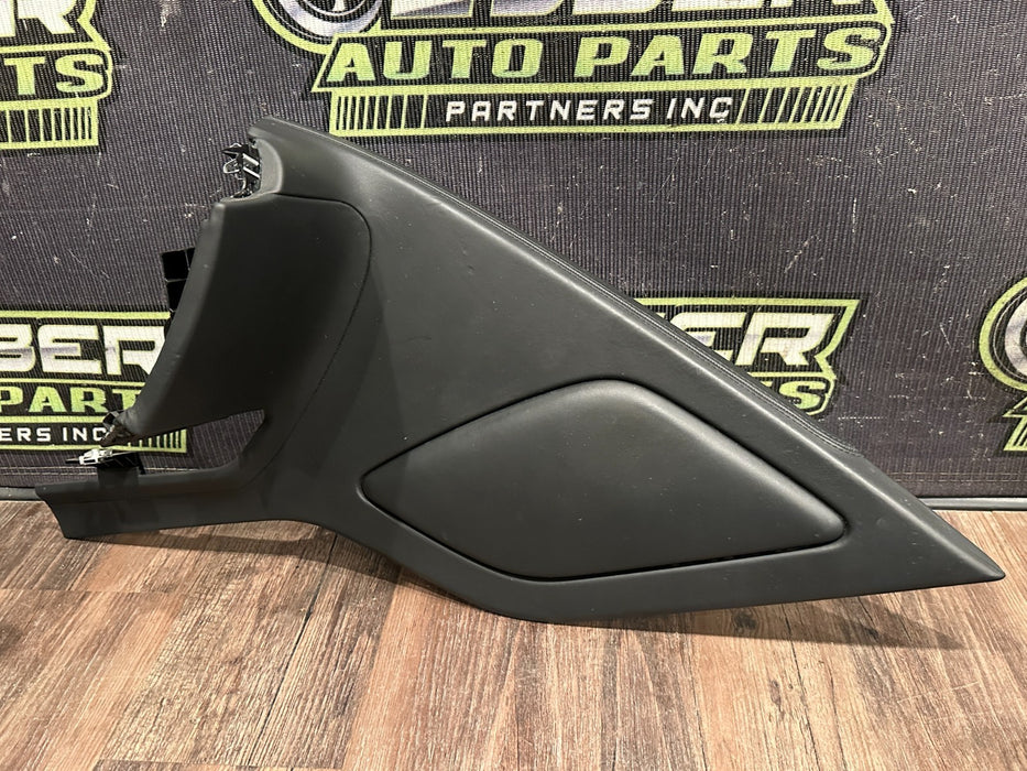 2017 AUDI R8 LEFT CONSOLE DASH KNEE PANEL TRIM OEM 4S1 858 970