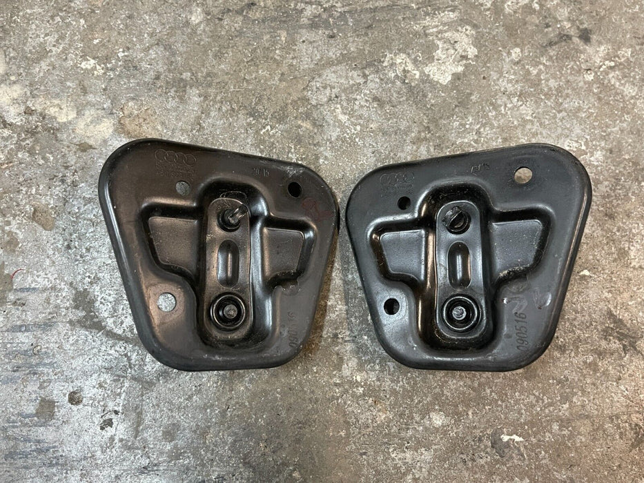 2017 AUDI R8 PLUS LEFT & RIGHT HOOD LOCK LATCHES OEM