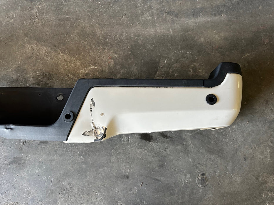 2017-2019 FORD F250 F350 REAR BUMPER *ORIGINALLY CHROME* OEM (READ DESC) *DAMAGE