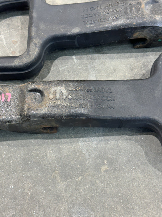 2021 RAM 2500 LARAMIE LEFT RIGHT TOW HOOKS OEM 68349551AD