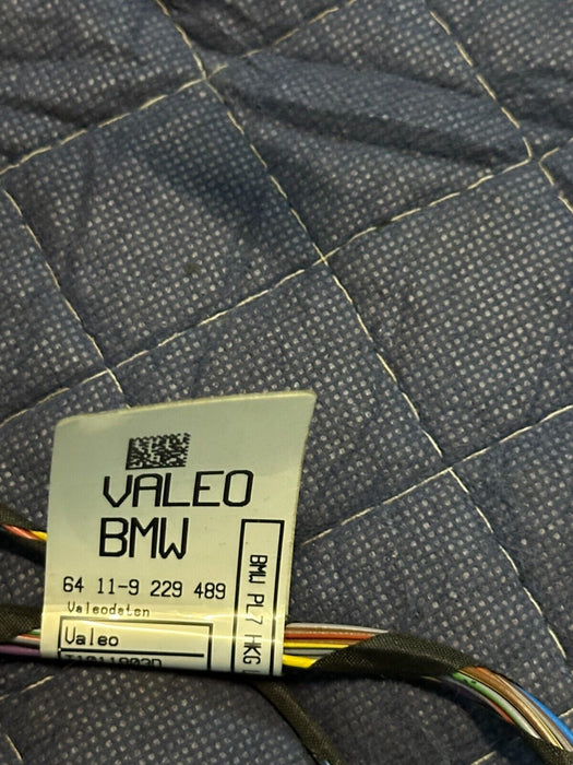 2020 BMW M4 F82 HEATER WIRING HARNESS OEM 64 11 9 229 489