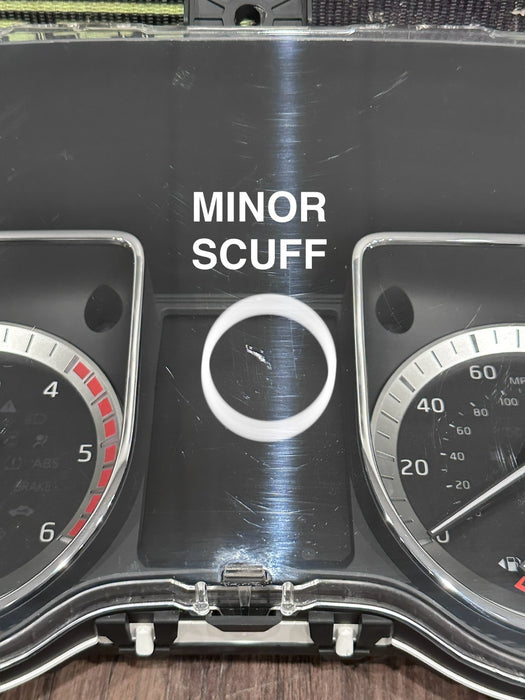 2017 NISSAN TITAN XD RESERVE INSTRUMENT GAUGE CLUSTER SPEEDOMETER OEM *SCUFF 5*