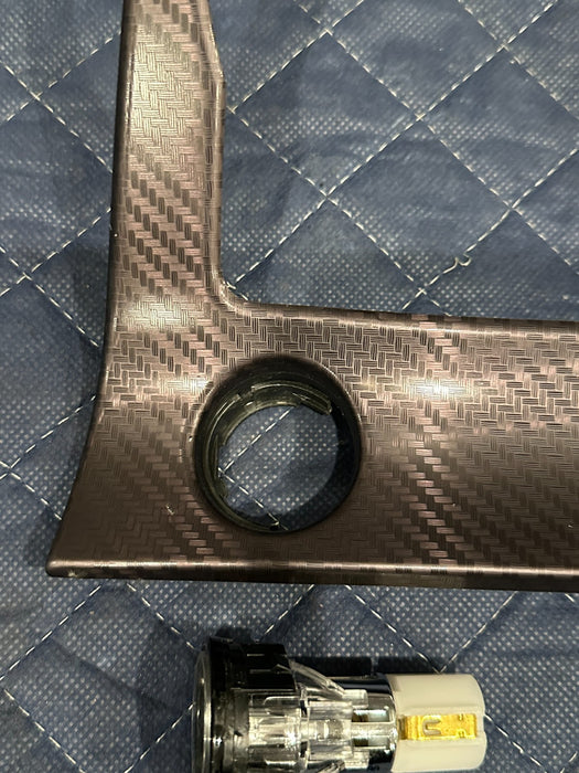 2015 JAGUAR F TYPE R SHIFTER TRIM & START SWITCH OEM EX53 045B44 ED ~READ~