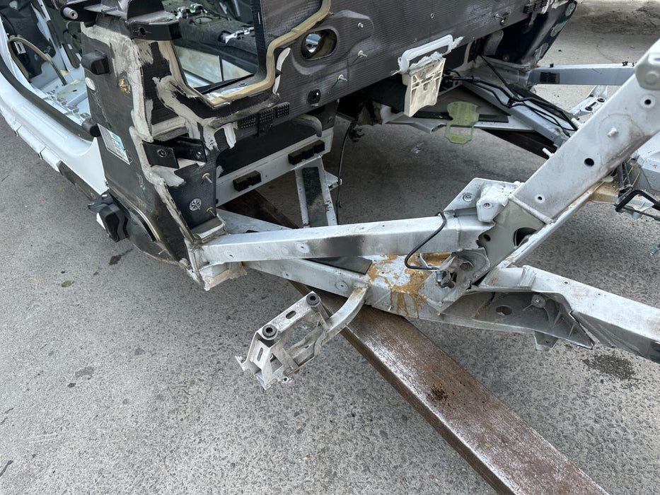 2017 2018 AUDI R8 V10 PLUS SPYDER SHELL CHASSIS TUB FRAME ASSEMBLY OEM 20K MILES