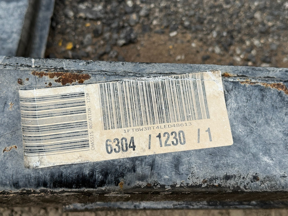 2017 2022 FORD F250 F350 F450 PICKUP DIESEL FRAME 176" WB W/ SNOW PLOW PKG