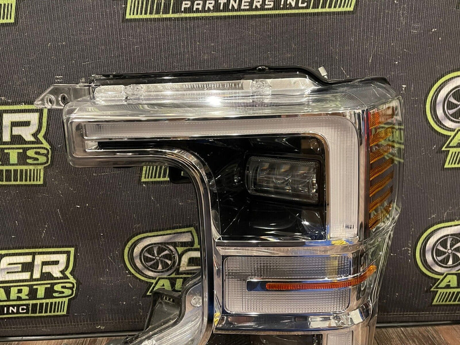 2020 2021 2022 FORD F250 F350 F450 PLATINUM DRIVER LEFT LED HEADLIGHT OEM