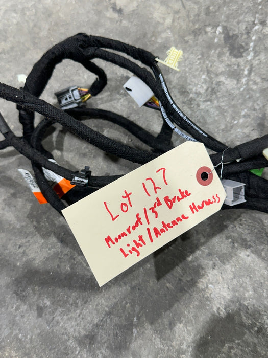 2023-2025 FORD F250 F350 F450 MOONROOF 3RD BRAKE LIGHT HARNESS OEM PC3T-14A411