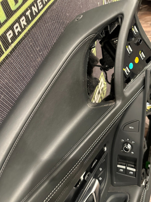 2017 AUDI R8 SPYDER PLUS DRIVER LEFT DOOR PANEL TRIMS OEM 4S7 867 105