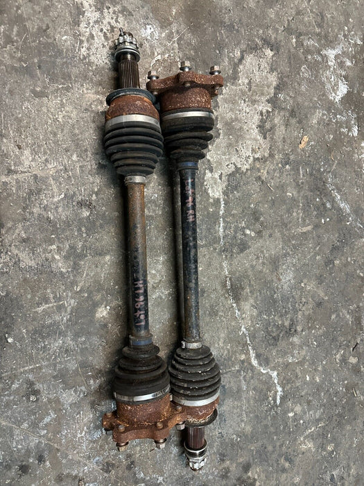 2015 NISSAN 370Z CONVERTIBLE REAR RIGHT LEFT & RIGHT AXLES SHAFT PAIR OEM