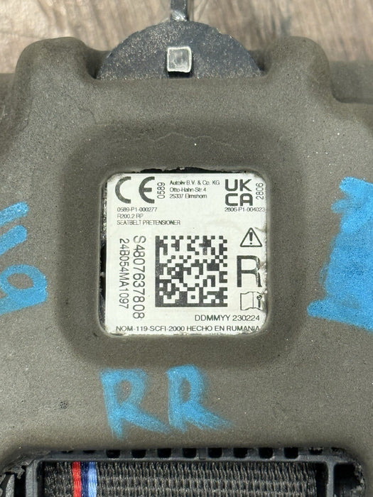 2024 BMW M3 M4 G80 G82 REAR RIGHT SEATBELT OEM