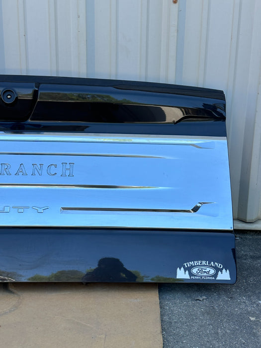2023-2025 FORD F250 F350 F450 SUPERDUTY KING RANCH TAILGATE DARKENED BRONZE (LJ)