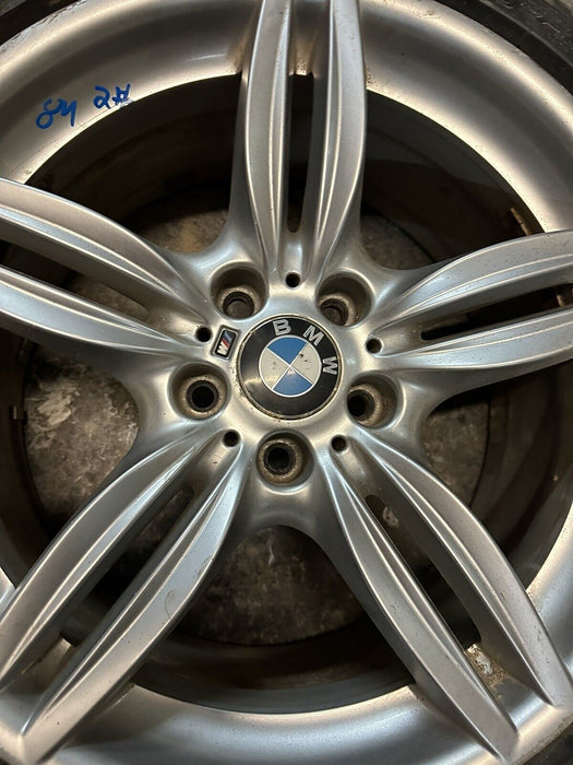 2011 BMW 550i 19" STYLE 351 M DOUBLE SPOKE LIGHT ALLOY WHEEL RIM 5x120~CURBRASH~