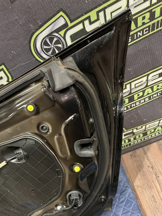 2014 AUDI R8 COUPE OEM RIGHT PASSENGER DOOR SHELL BLACK PANTHER CRYSTAL ~READ~