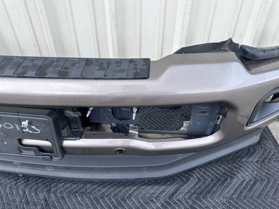 2023 2024 2025 FORD F250 F350 FRONT BUMPER ASSEMBLY STONE GRAY ~PAINT CHIP~