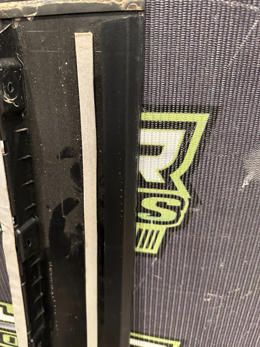 2017 FORD F250 F350 F450 FRONT RIGHT GLOSS BLACK B PILLAR DOOR TRIM OEM *WEAR*