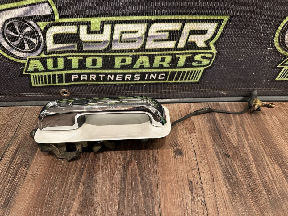 2017-2019 FORD F250 F350 FRONT LEFT DOOR HANDLE TRI COAT (UG) OEM *BURN DAMAGE*