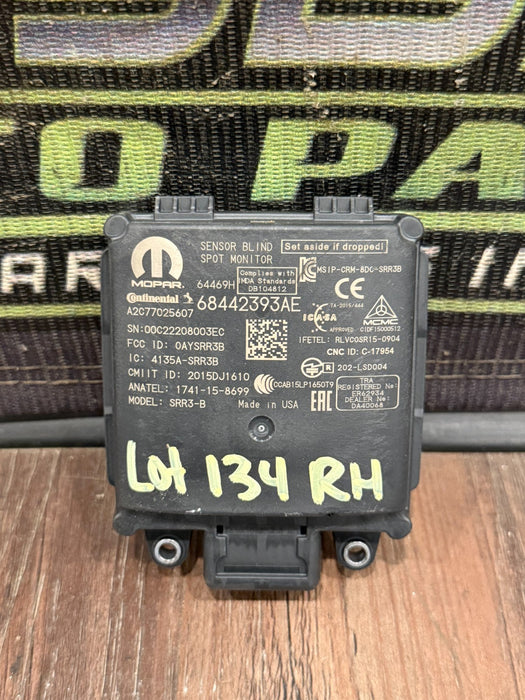 2022 DODGE RAM 2500 3500 RIGHT BLIND SPOT TAIL LIGHT MODULE OEM