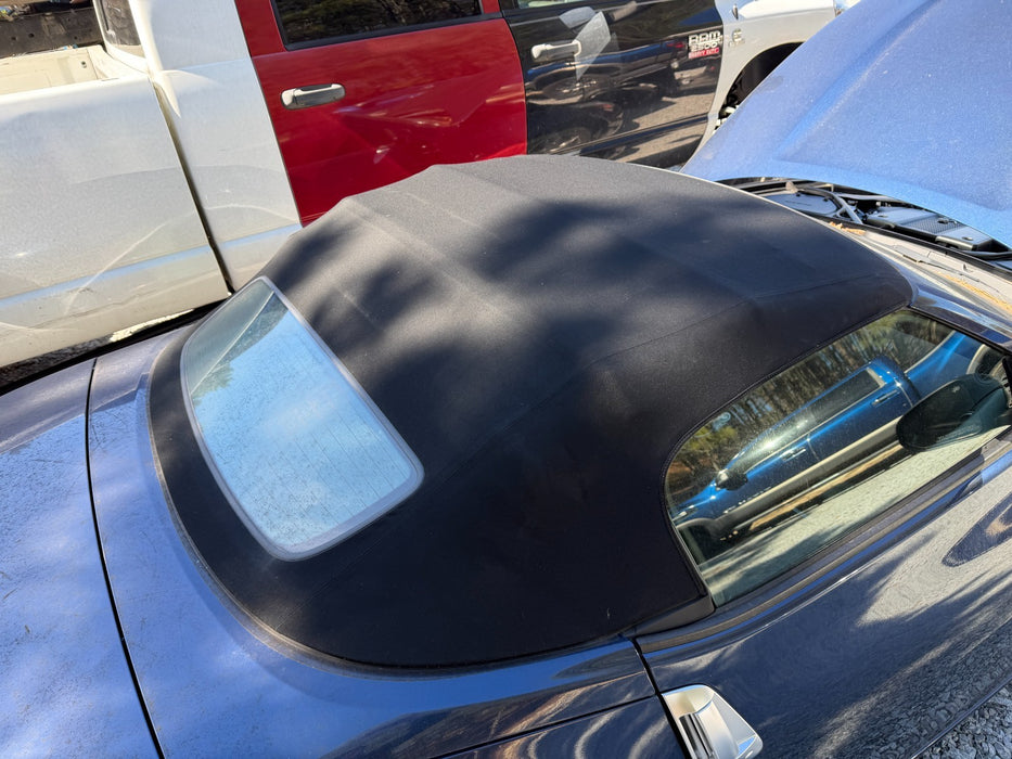 2013 NISSAN 370Z CONVERTIBLE SOFT TOP ASSEMBLY BLACK 11K MILES 2010-2020 *VIDEO*
