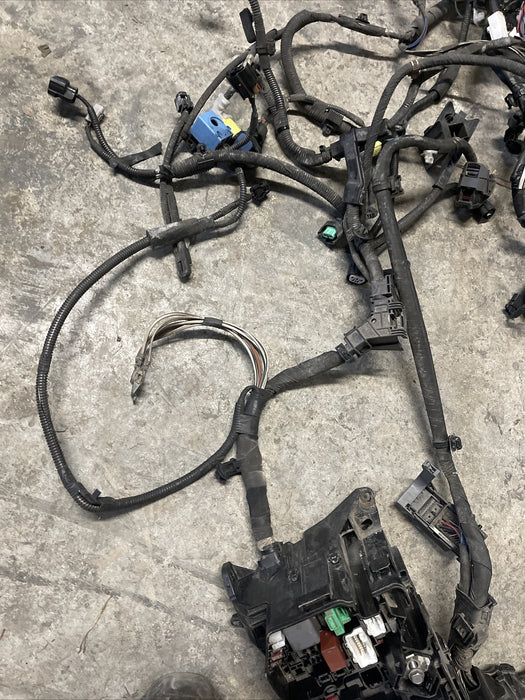 2014 TOYOTA PRIUS V ENGINE BAY HARNESS BASE NON-LED HEADIGHT OEM