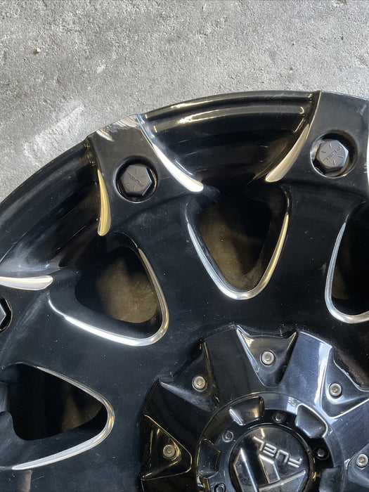 2017-2022 FORD F250 F350 FUEL D578 BATTLE AXE WHEEL RIM (1) ~MINOR SCUFFS~
