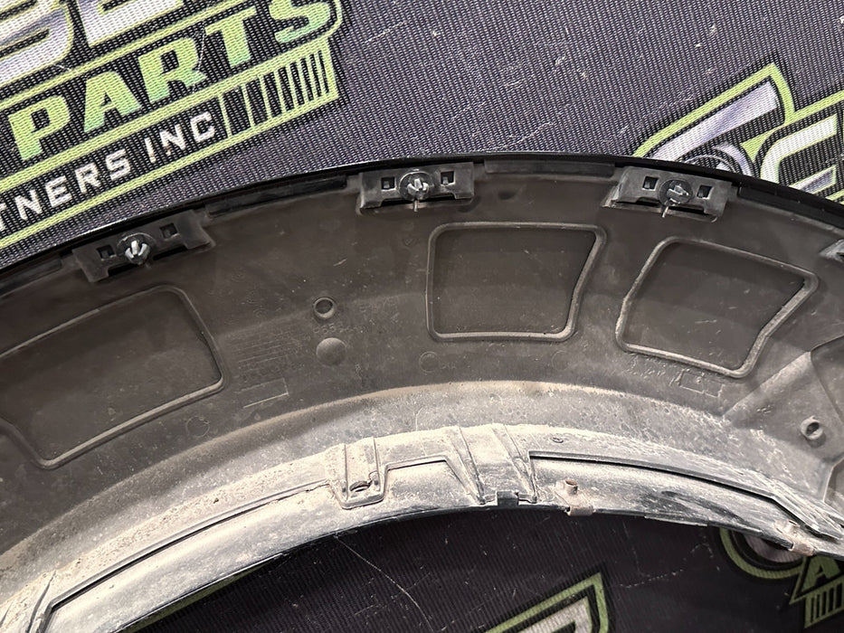 2020-22 FORD F450 DUALLY RIGHT FENDER FLARE AGATE BLACK (UM) OEM *FLAWS/READ*