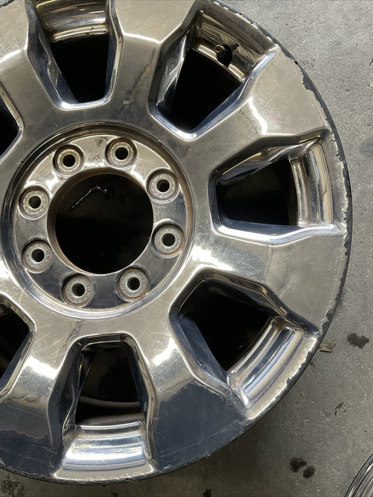 2017-2022 FORD F250 F350 KING RANCH OEM WHEEL RIM (1) 20X8 *CURBRASH*