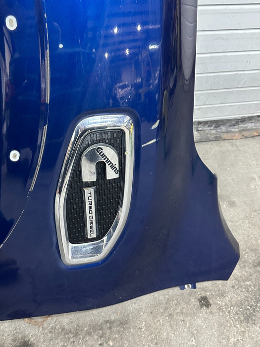 2017 NISSAN TITAN XD PRO 4X DRIVER LEFT FENDER OEM FLAWS/DENTS 4-8* LOCAL PICKUP