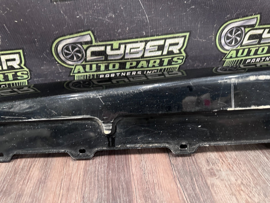 2015 JAGUAR F TYPE DRIVER LEFT SIDE SKIRT MOULDING BLACK OEM
