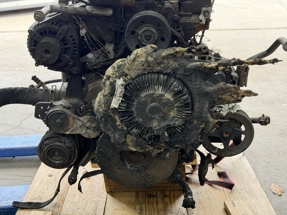 2015 RAM 2500 CUMMINS DIESEL 6.7L ENGINE *BURN DAMAGE* 2014 2016 2017 2018