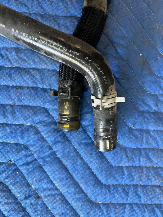 2016 2019 NISSAN TITAN XD HVAC HEATER INLET & OUTLET HOSE OEM 92400 EZ41A