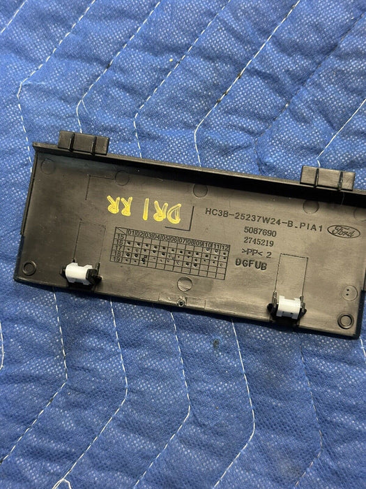 2017-2019 FORD F250 F350 F450 REAR RIGHT PASSENGER INNER DOOR HANDLE TRIM COVER