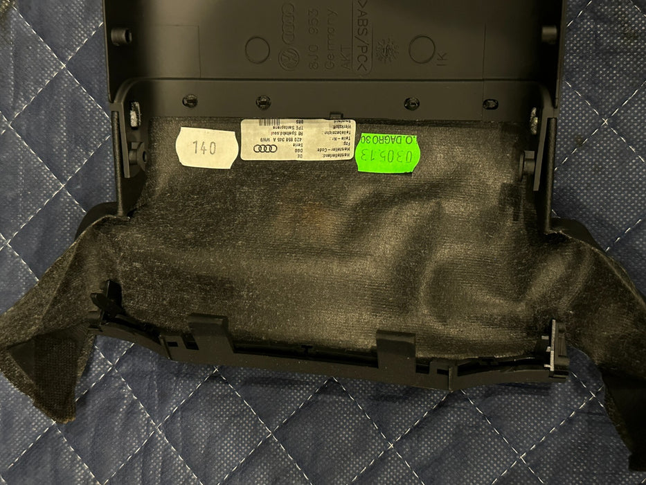 2014 AUDI R8 STEERING COLUMN TRIM COVER PANEL SHROUD OEM 8J0 953 515