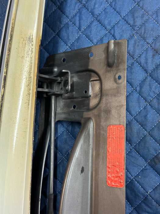 2008-2015 AUDI R8 V10 COUPE REAR SPOILER WING ASSEMBLY WHITE ~MINOR COSMETIC~