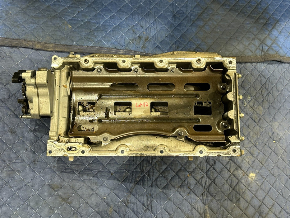2017 NISSAN TITAN XD CUMMINS 5.0L UPPER OIL PAN OEM 4390663