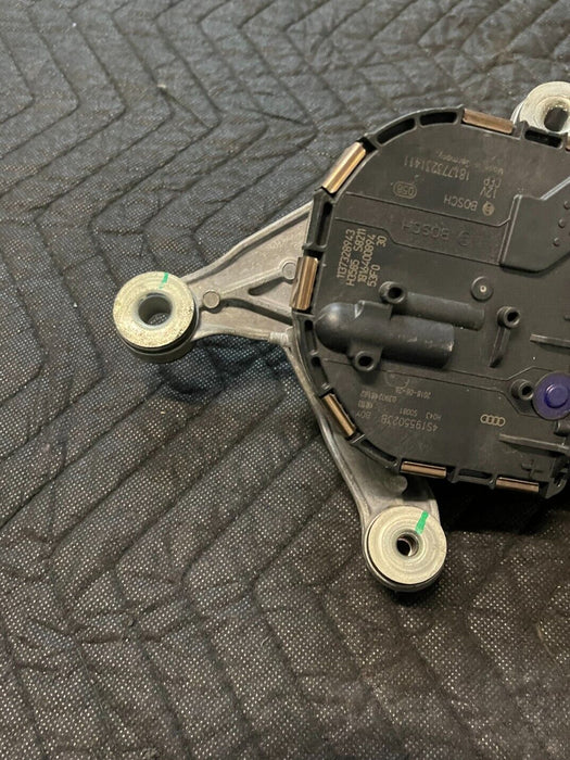 2017 AUDI R8 V10 FRONT WINDSHIELD WIPER MOTOR OEM 4S1 955 023