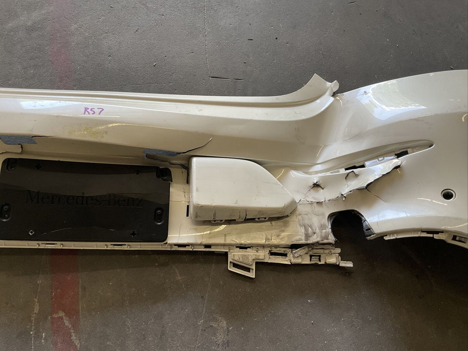 2017 MERCEDES-BENZ C63 AMG REAR BUMPER~DAMAGE PARTS ONLY~