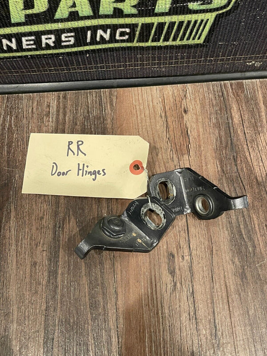 2020-2022 FORD F250 F350 F450 REAR RIGHT DOOR JAMB HINGES OEM