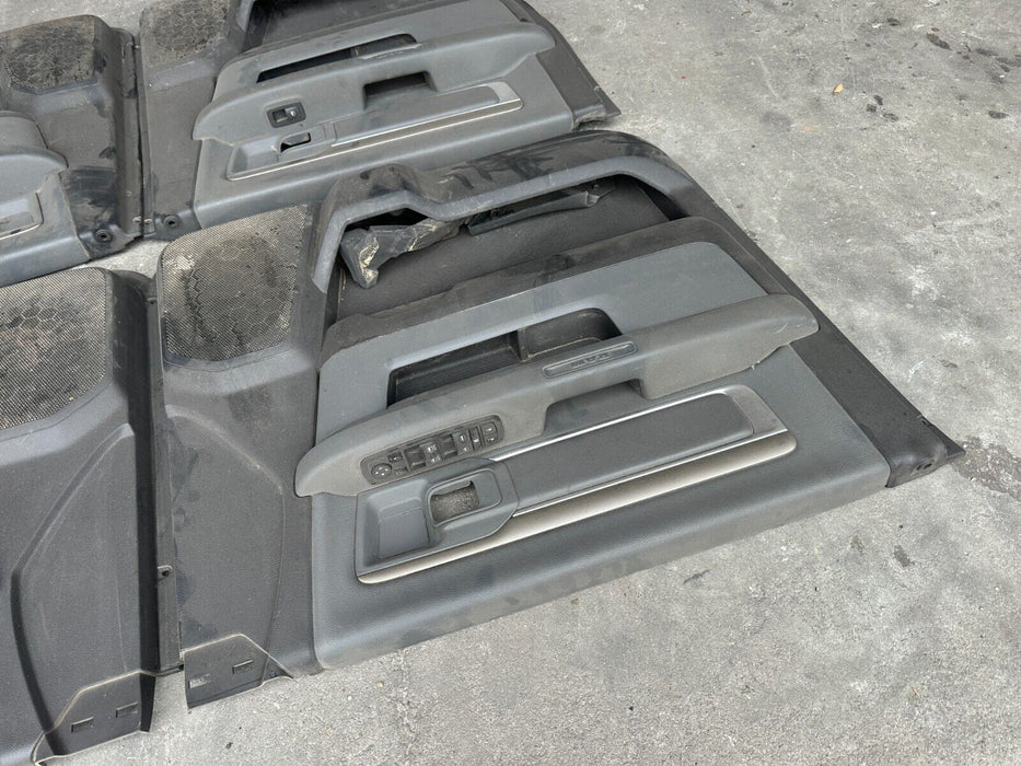 2017 RAM 2500 3500 SLT BIG HORN DOOR PANEL SET FRONT REAR OEM GENUINE