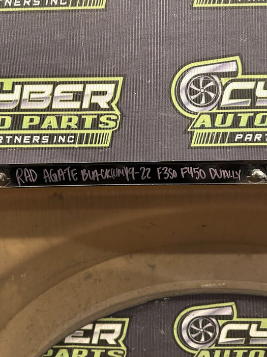 2019-22 FORD F350 F450 DUALLY LEFT BED FENDER FLARE AGATE BLACK (UM) OEM *SCUFFS