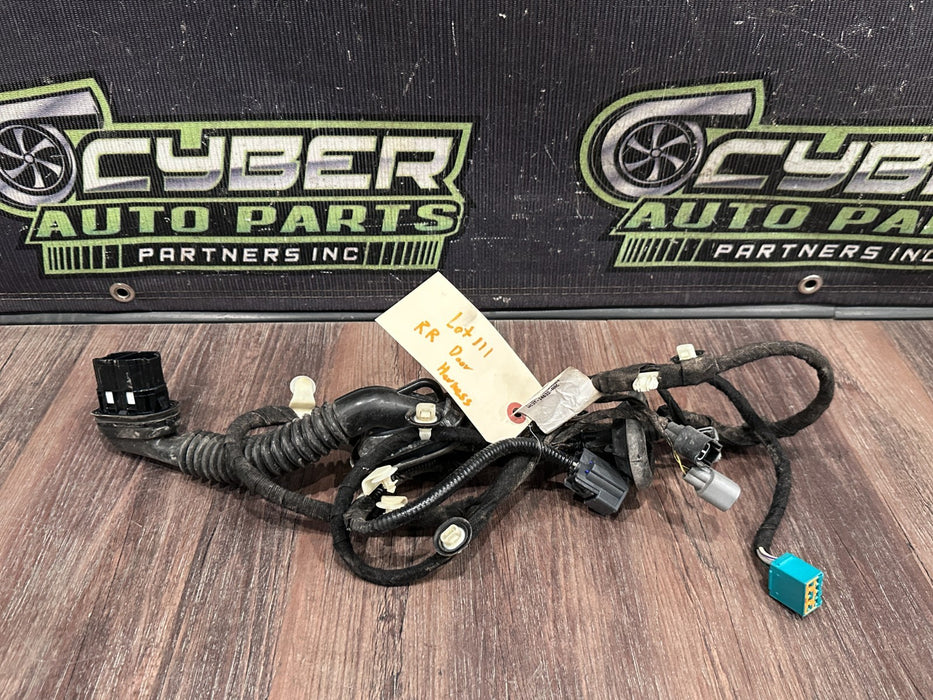 2017-2019 FORD F250 F350 REAR RIGHT DOOR WIRING HARNESS OEM HC3T-14632-AAC