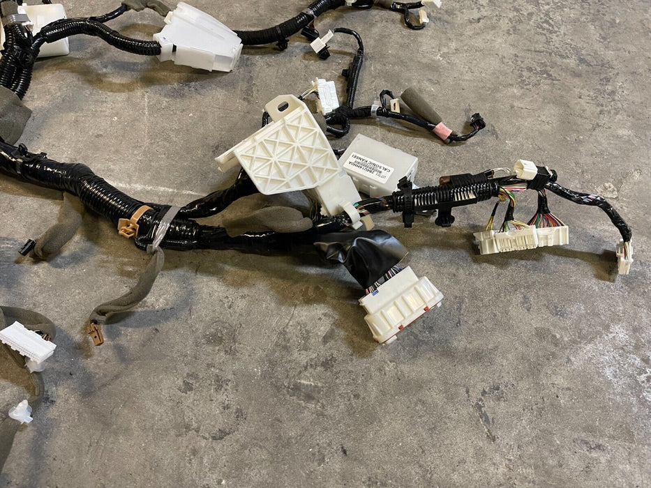 2017 INFINITI Q50 RED SPORT DASHBOARD/ CENTER CONSOLE WIRE WIRING HARNESS OEM